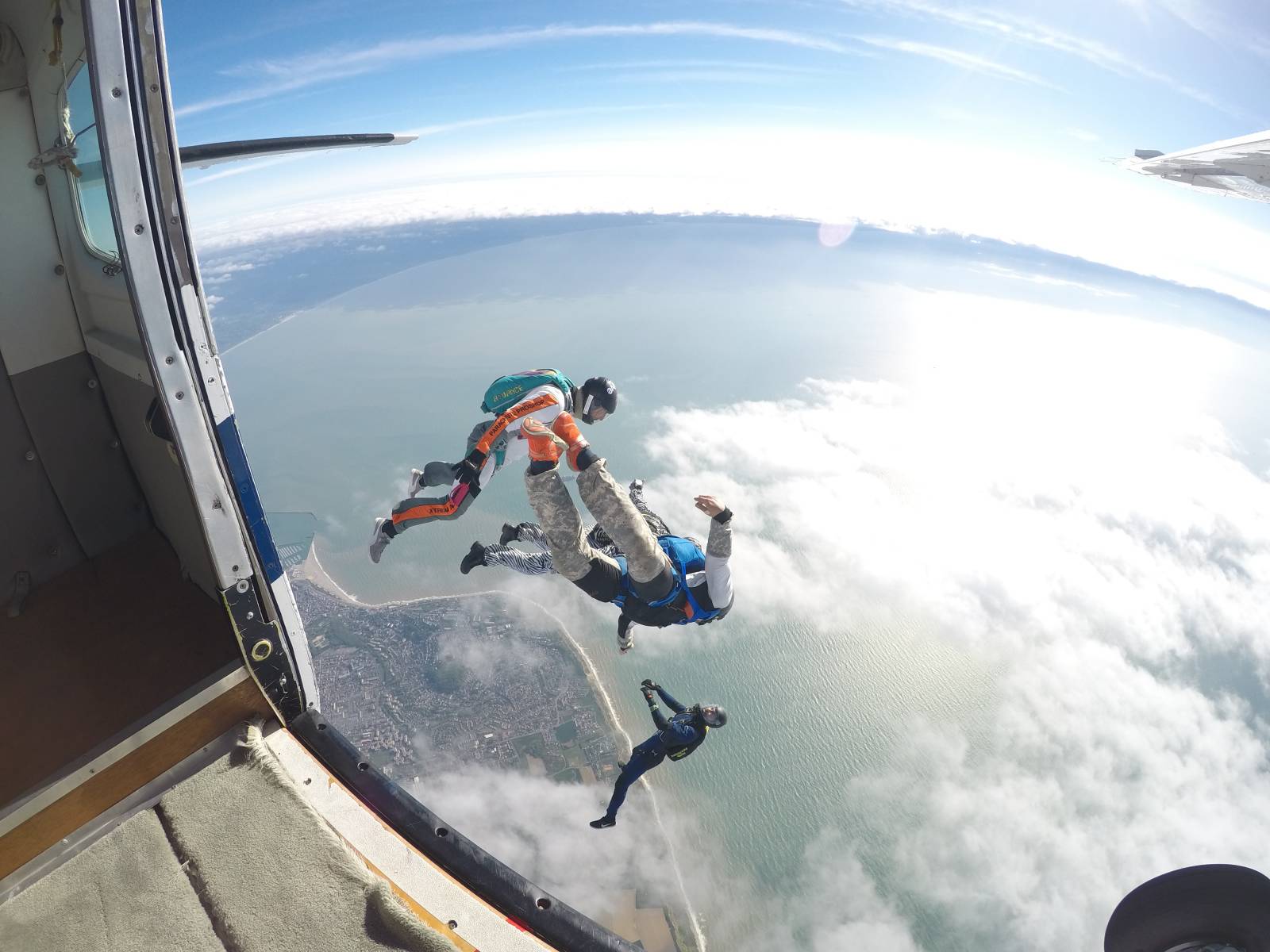 Réservation saut en parachute en Normandie